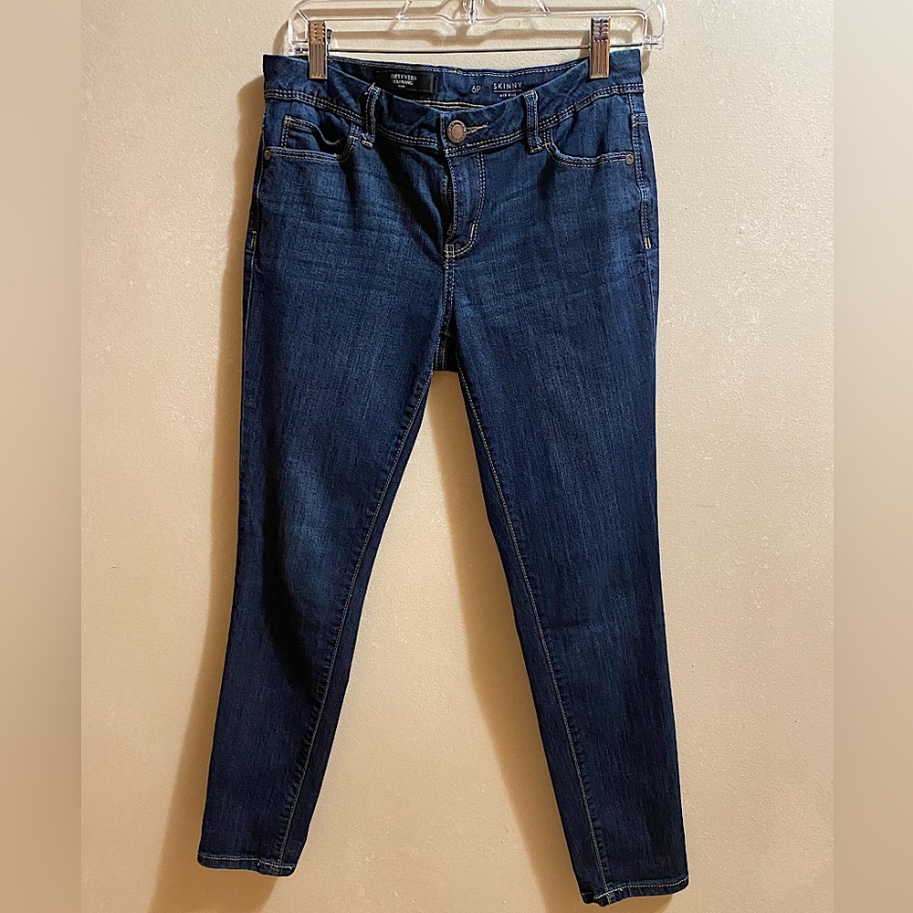 Simply Vera, Vera Wang Skinny Dark Denim Jeans